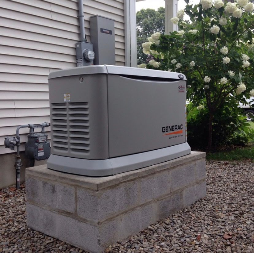 22 kW Generator installed on a 2' Platform